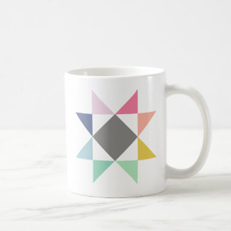 Quilt mug, Coffee mug, Quilt block mug