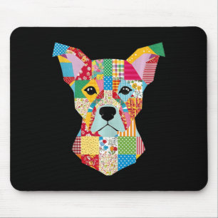 Quilt Pattern Dog For Quilting Lover Quilter Sewin Mouse Pad