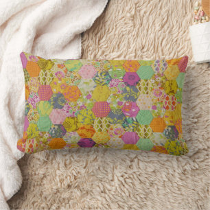 Quilt pattern Lumbar Pillow