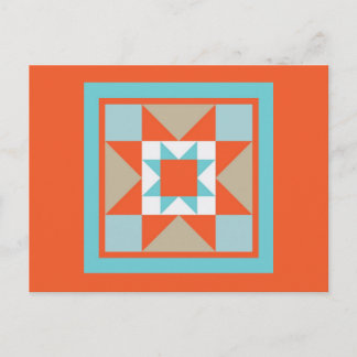 Quilt Postcard - Martha Washington Star