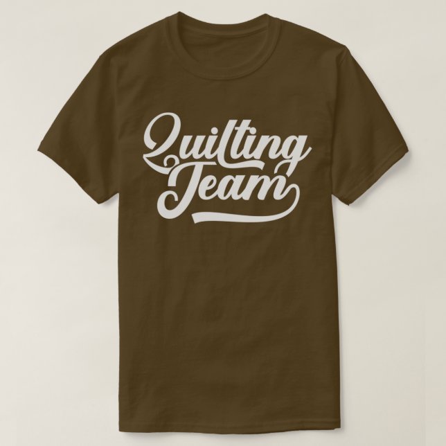 Quilt quilting  T-Shirt (Design Front)