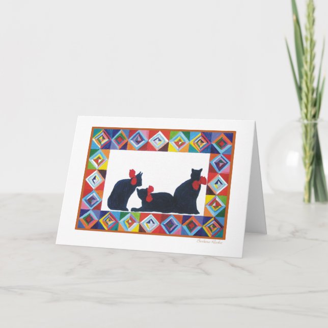 Quilt series #2 card (Front)