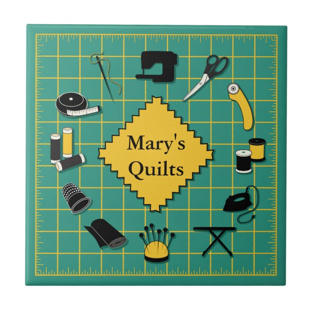 Quilt Time Customise the Label Tile (Front)