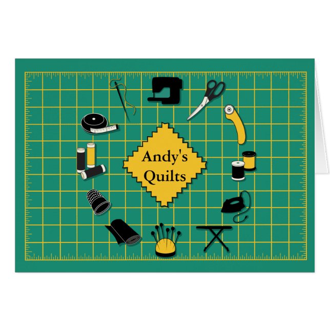 Quilt Time Customiz the Label (Front Horizontal)