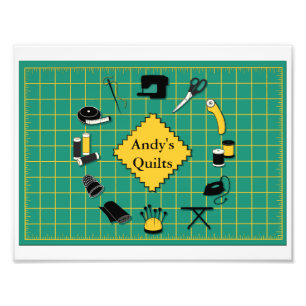 Quilt Time Customiz the Label Photo Print