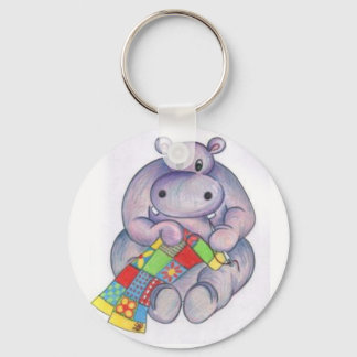 Quiltalotamus Key Chain