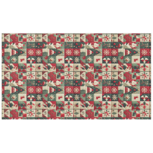 Quilted Christmas Designs Tablecloth