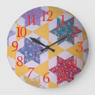 Quilted Clock