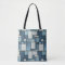 Quilted Denim Tote Bag