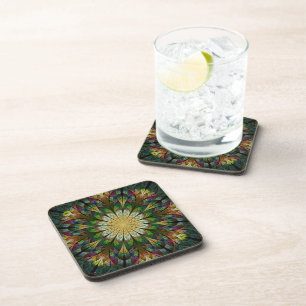 Quilted Flower Coaster