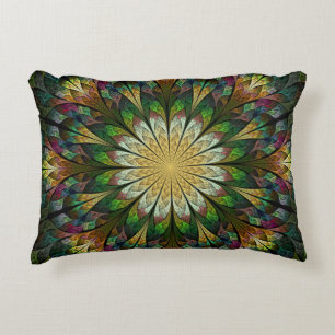Quilted Flower Decorative Cushion