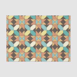 Quilted Geometric Pattern Tissue Paper