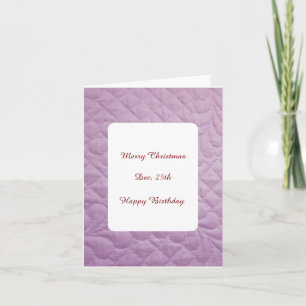 quilted greetings card