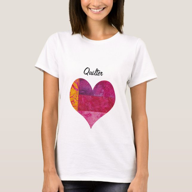 Quilted Heart T-Shirt (Front)