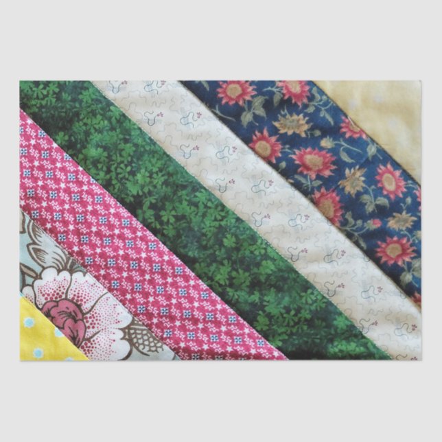 Quilted Print Pattern   Tissue Paper (Front)