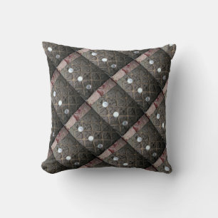 Quilted with Pearl Buttons Pillows