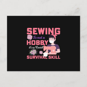 Quilter Gift Sewing Is Not A Hobby Postcard