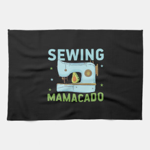 Quilter Gift Sewing Mamacado Tea Towel
