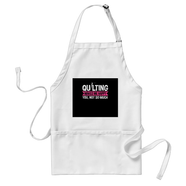 Quilter Quilting Sewing Gifts Standard Apron (Front)