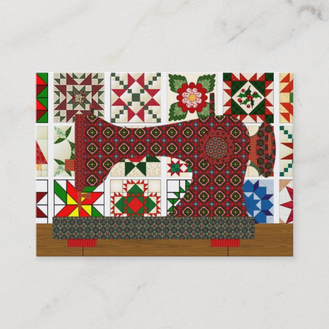 Quilter / Seamstress Card - SRF (Front)