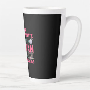 Quilter The Power Of A Woman With A Sewing Machine Latte Mug