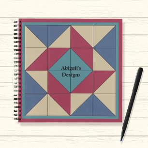 Quilters Americana Whirlpool Quilt Block Notebook