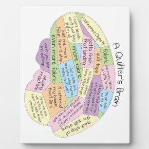 Quilter's Brain Plaque