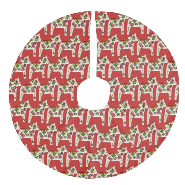 Quilter's Christmas Tree Skirt (Front)