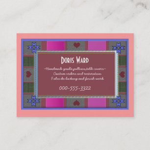 quilter's delight business card