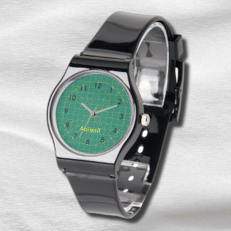 Quilter's Green Cutting Mat eWatch Watch