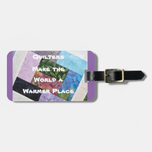 Quilters Luggage Tag