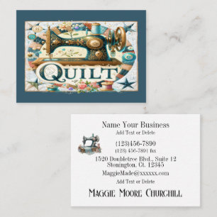 Quilting Business Card