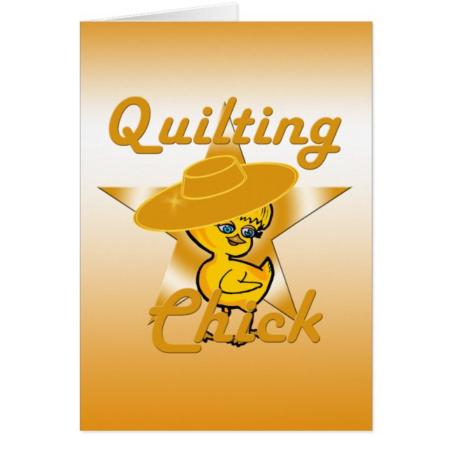 Quilting Chick #10 (Front)