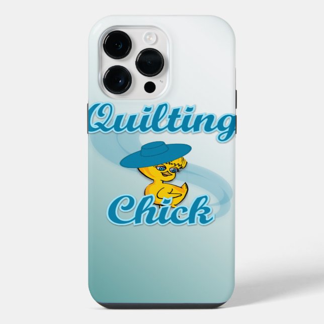 Quilting Chick #3 iPhone Case (Back)