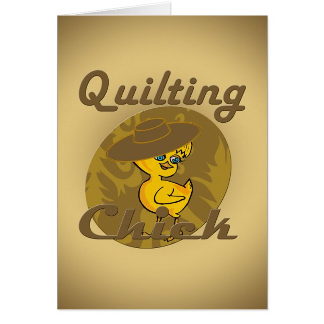Quilting Chick #6 (Front)