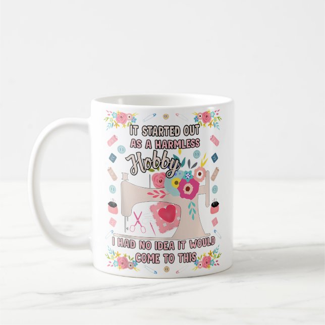 Quilting Coffee Mug (Left)