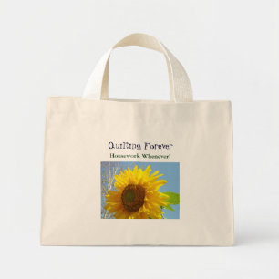 Quilting Forever! Housework Whenever Tote Bags