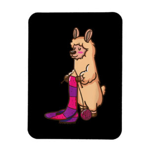 Quilting Llama   Birthday Gifts Quilting Lovers Magnet