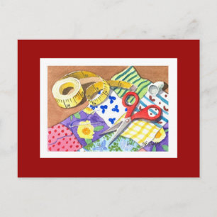 Quilting Notions Postcard