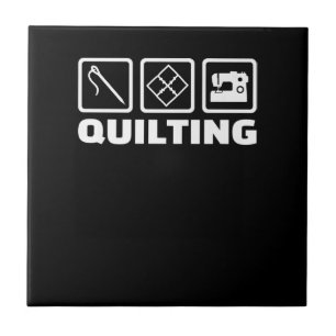 Quilting Premium Birthday Gifts Quilting Lovers Ceramic Tile