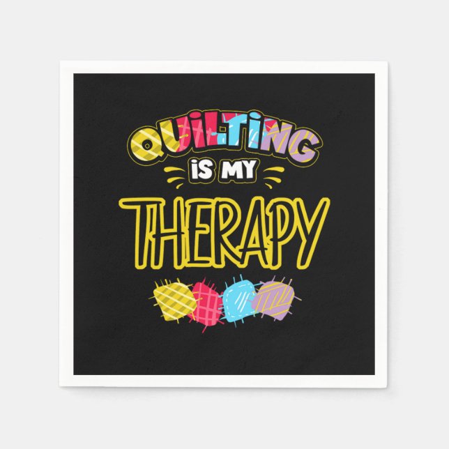 Quilting Quilter Handcraft Napkin (Front)