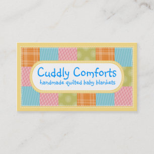 Quilting quilters fabric swatches crafts biz cards