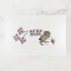 Quilting Rabbit Holiday Card