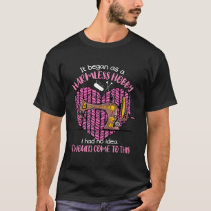 Quilting Saying Sewing Quote Quilt Hobby Themed T-Shirt