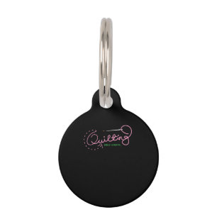 Quilting Skills Loading   Funny Quilting Lovers Pet Tag