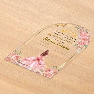 Quince Acrylic Invitations