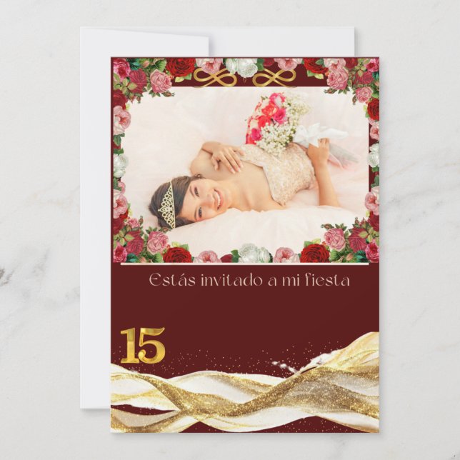 Quince anosInvitation Invitation (Front)