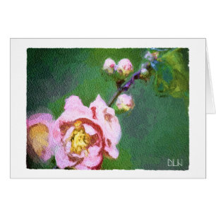 Quince Flowes/Floral/Watercolor Look