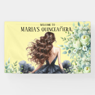 Quinceañera, 15th birthday celebration banner