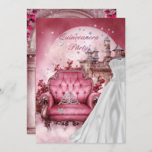 Quinceanera 15th Birthday Party Invitation
